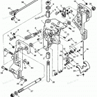 H075412TT Swivel Bracket-stern Brackets (manual Tilt Models)