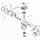 H050312TD Коленвал и поршни
