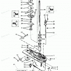 H090422TD Gear Housing Assembly(driveshaft) (3 Jaw Reverse C...