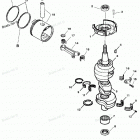 H075312TD Коленвал и поршни