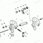 H015211TT Clamp Brackets (serial # 0e127700 Thru 0e143887)