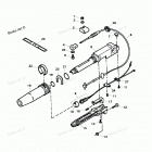H005211TD Steering Handle-twist Grip Throttle