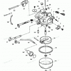 H009201SD Carburetor (9.9 Hp Model) (1300-f714061)