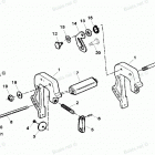 H009211TS Clamp Brackets (serial # 0e143888 Thru 0e287999)