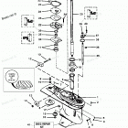 H120422TD Gear Housing Assembly(driveshaft) (6 Jaw Reverse C...