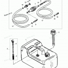 H015201TM Fuel Tank And Line Assembly (plastic - 3.2 Gallon)