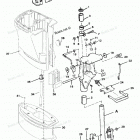 H025201TD Swivel Bracket & Driveshaft Housing