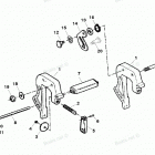 H009211TD Clamp Brackets (serial # 0e127700 Thru 0e143887)