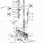 H090412TD Gear Housing Assembly(driveshaft) (3 Jaw Reverse C...