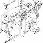 H075412ST Swivel Bracket-stern Brackets (manual Tilt Models)