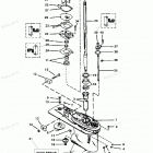 H090422SD Gear Housing Assembly(driveshaft) (3 Jaw Reverse C...