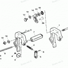 H009211SS Clamp Brackets (serial # 0e143888 Thru 0e287999)