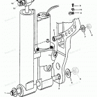 H040312SD Крепление механизма гидроподъема Power Trim