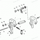 H015211SD Clamp Brackets (serial # 0e127700 Thru 0e143887)
