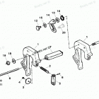 H015211ST Clamp Brackets (serial # 0e127700 Thru 0e143887)