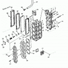 H120422SD Cylinder Block Assembly(serial # 0e138600 Thru 0e1...