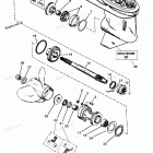 H120412SD Gear Housing Assembly(propshaft) (6 Jaw Reverse Cl...