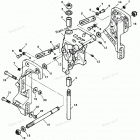H075412ST Swivel Bracket-stern Brackets (power Trim Models)
