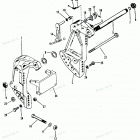 H090412RX Кронштейн крепления к транцу