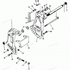 H120412RD Кронштейн крепления к транцу