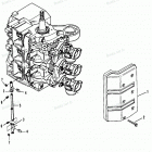 H090312RD Intake Cover-throttle Linkage