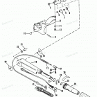 H015201RS Tiller Handle And Throttle Linkage