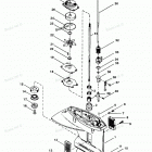 H025211RD Gear Housing (driveshaft)