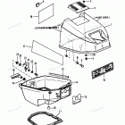 H009201RZ Top Cowl (90a Thru 92b & Ser. # E000001 Thru E1276...