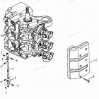 H090412RD Intake Cover-throttle Linkage