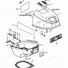 H015211RD Top Cowl (90a Thru 92b & Ser. # E000001 Thru E1276...