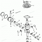 H009201RS Коленвал и поршни