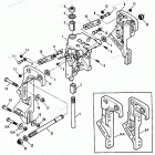H070412RD Swivel Bracket-stern Brackets (power Trim)
