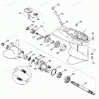 H050312RR Корпус редуктора , гребной вал