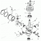 H040412RD Коленвал и поршни