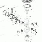 H025201RD Коленчатый вал & Поршень