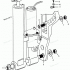 H050412RD Крепление механизма гидроподъема Power Trim