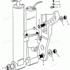 H050312RX Крепление механизма гидроподъема Power Trim