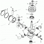 H050312RX Коленвал и поршни