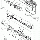 H090422RX Корпус редуктора , гребной вал