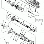H090312RD Корпус редуктора , гребной вал