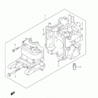 DF9.9TH Блок цилиндров  (модели -2005 года)