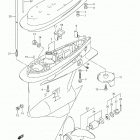 DF200 Картер (Gear Case) (DF200T, DF225T, 250T)