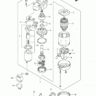 DF9.9TH Starting Motor (model:05%10)