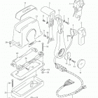DF140 Опции - машинка ДУ - одинарная, верхний монтаж  (1...