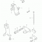 DF9.9TH Держатель кабеля дистанционного управления для мот...