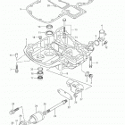 DF115 Основание двигателя(DF90T:680686~, DF115T:681518~,...