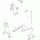 DF9.9TH Держатель кабеля дистанционного управления для мот...
