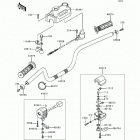 Bayou 300 (KLF300-B9) Руль