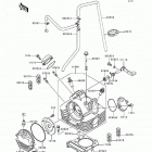 Bayou 300 (KLF300-B9) Головка цилиндра
