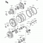 Bayou 300 (KLF300-B9) Сцепление